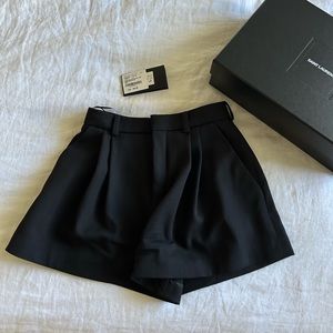YSL Tailored Wool Short